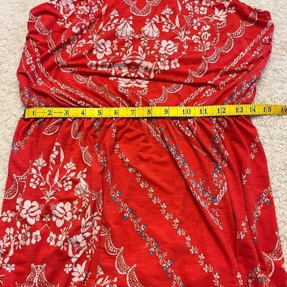 Three Pink Hearts by Trixxi Maxi Dress w/ Side Slit - Picture 7 of 8